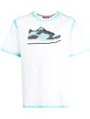 Mostly Heard Rarely Seen 8-bit Graphic-print Cotton T-shirt In Blue