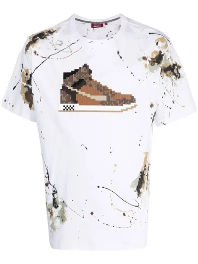 Mostly Heard Rarely Seen 8-bit Hip Top Louis T-shirt In White