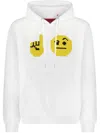 Mostly Heard Rarely Seen 8-bit Hold Up Hoodie In White