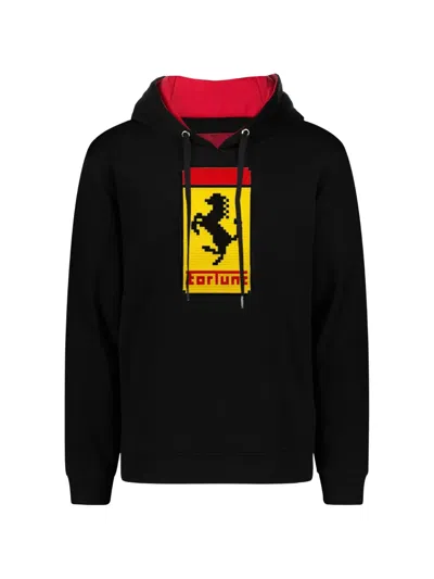 Mostly Heard Rarely Seen 8-bit Horse Fortune Hoodie In Black