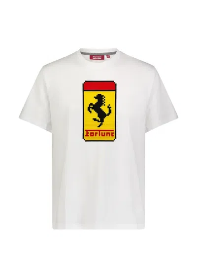 Mostly Heard Rarely Seen 8-bit Horse Fortune T-shirt In White