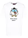 Mostly Heard Rarely Seen 8-bit How Many Licks Cotton T-shirt In White