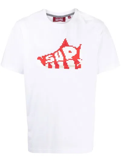 Mostly Heard Rarely Seen 8-bit Hype Air T-shirt In White