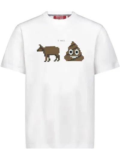 Mostly Heard Rarely Seen 8-bit I Call T-shirt In White