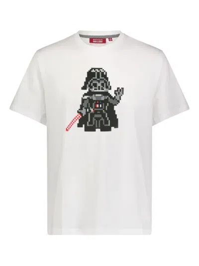 Mostly Heard Rarely Seen 8-bit Invader T-shirt In White