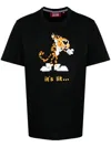 Mostly Heard Rarely Seen 8-bit It's Lit Cotton T-shirt In Black
