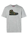 Mostly Heard Rarely Seen 8-bit Jordan Boot 8-bit T-shirt In Gray