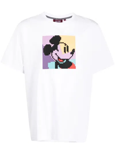 Mostly Heard Rarely Seen 8-bit Legendary Mouse Cotton T-shirt In White