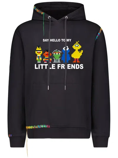 Mostly Heard Rarely Seen 8-bit Little Friends Hoodie In 黑色