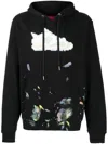 Mostly Heard Rarely Seen 8-bit Logo Drawstring Hoodie In Black