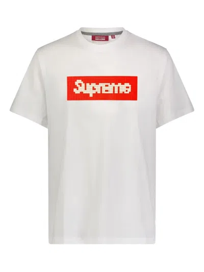 Mostly Heard Rarely Seen 8-bit Logo-print T-shirt In White