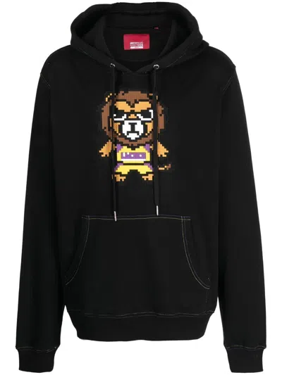 Mostly Heard Rarely Seen 8-bit Los Angeles Graphic-print Hoodie In Black