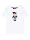 Mostly Heard Rarely Seen 8-bit Mini Double C Bear T-shirt In White