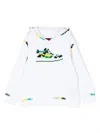 Mostly Heard Rarely Seen 8-bit Mini Farmland Cotton Hoodie In White