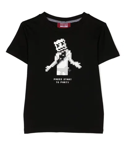 Mostly Heard Rarely Seen 8-bit Kids' Mini Party Starter T-shirt In Schwarz