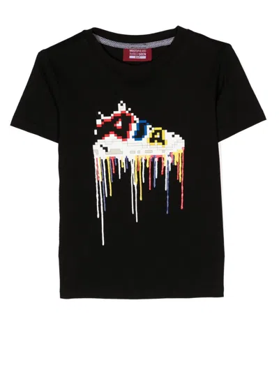 Mostly Heard Rarely Seen 8-bit Kids' Mini Prism Air T-shirt In Schwarz