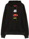Mostly Heard Rarely Seen 8-bit Mouse-bear Hoodie In Grey