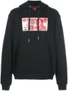 Mostly Heard Rarely Seen 8-bit Note Printed Hoodie In Black