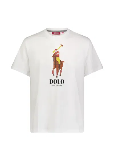 Mostly Heard Rarely Seen 8-bit Pixelated Graphic T-shirt In White