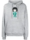 Mostly Heard Rarely Seen 8-bit Player 067 Hoodie In Grey