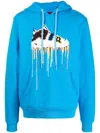 Mostly Heard Rarely Seen 8-bit Prism Air Hoodie In Blue