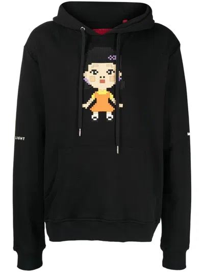 Mostly Heard Rarely Seen 8-bit Red Light Green Light Hoodie In Schwarz