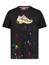 Mostly Heard Rarely Seen 8-bit Runner T-shirt In Black
