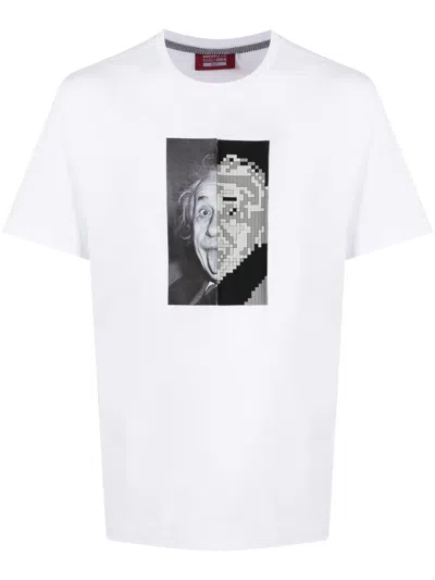 Mostly Heard Rarely Seen 8-bit Silly Theory Cotton T-shirt In White
