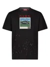 Mostly Heard Rarely Seen 8-bit Slogan-print T-shirt In Black