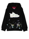 Mostly Heard Rarely Seen 8-bit Sneaker-print Graphic Hoodie In Schwarz