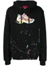 Mostly Heard Rarely Seen 8-bit Hoodie Mit Sneaker-print In Black