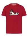 Mostly Heard Rarely Seen 8-bit Sneaker T-shirt In Red