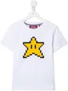 Mostly Heard Rarely Seen 8-bit Star T-shirt In White