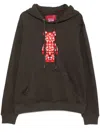 Mostly Heard Rarely Seen 8-bit Sup-bear Hoodie In Grey