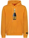 Mostly Heard Rarely Seen 8-bit The Champagne Hoodie In Orange