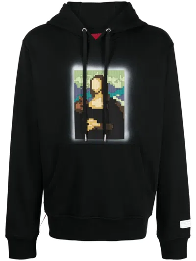 Mostly Heard Rarely Seen 8-bit The Most Famous Lady Graphic-print Cotton Hoodie In Black