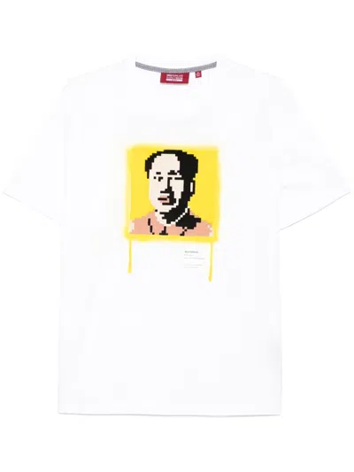 Mostly Heard Rarely Seen 8-bit The Politician T-shirt In White