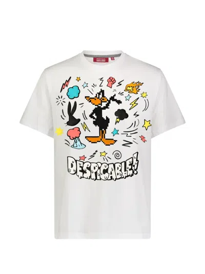 Mostly Heard Rarely Seen 8-bit Graphic-print T-shirt In Gray