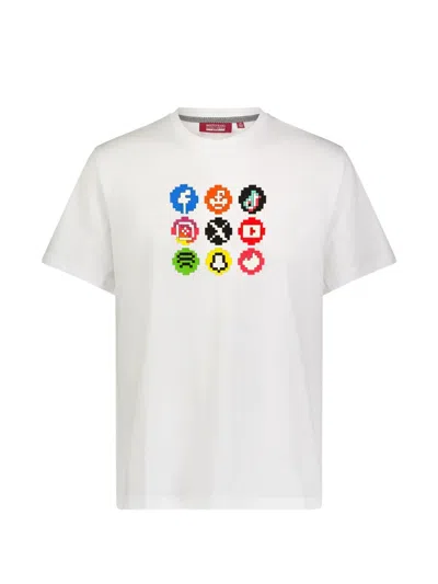 Mostly Heard Rarely Seen 8-bit Graphic-print T-shirt In White
