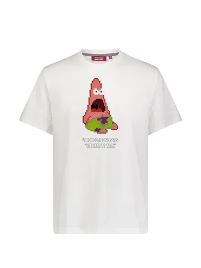 Mostly Heard Rarely Seen 8-bit Graphic-print T-shirt In White