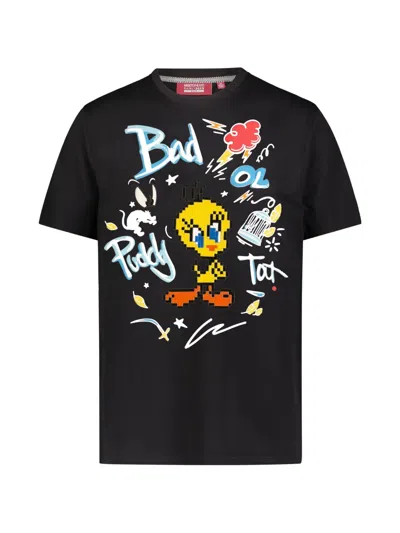 Mostly Heard Rarely Seen 8-bit Printed T-shirt In Black