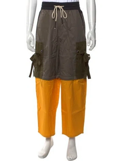 Pre-owned Mostly Heard Rarely Seen Cargo Pants W/ Tags In Grey
