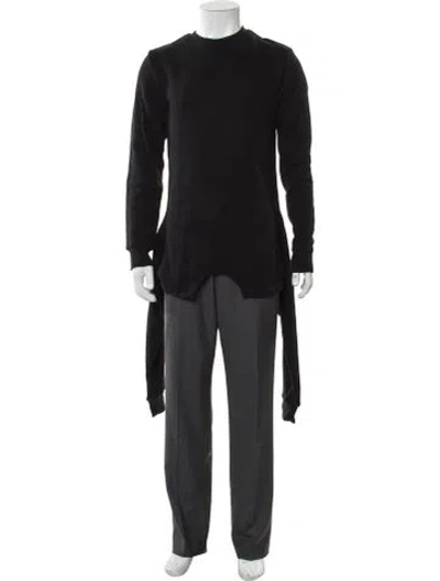 Pre-owned Mostly Heard Rarely Seen Crew Neck Long Sleeve Hoodie In Black