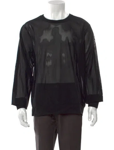 Pre-owned Mostly Heard Rarely Seen Crew Neck Long Sleeve Pullover In Black