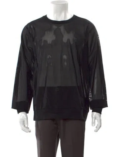 Pre-owned Mostly Heard Rarely Seen Crew Neck Long Sleeve Pullover W/ Tags In Black