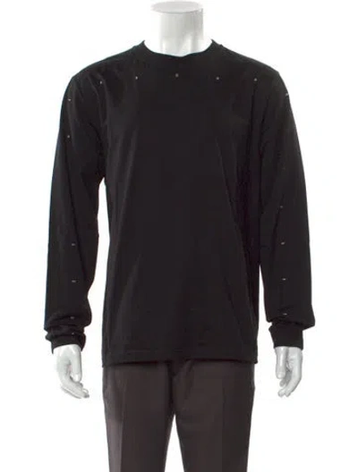 Pre-owned Mostly Heard Rarely Seen Crew Neck Long Sleeve Pullover W/ Tags In Black