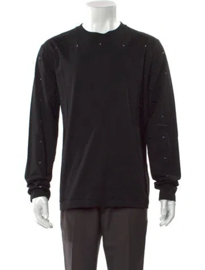 Pre-owned Mostly Heard Rarely Seen Crew Neck Long Sleeve Pullover W/ Tags In Black