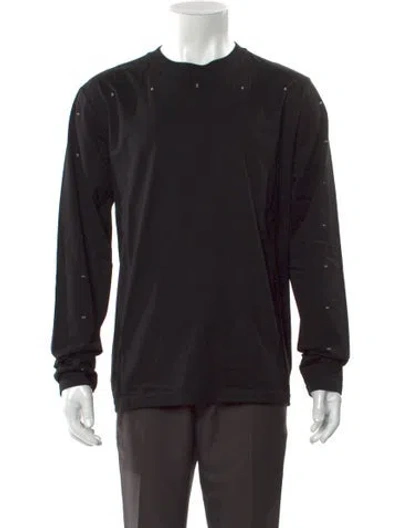 Pre-owned Mostly Heard Rarely Seen Crew Neck Long Sleeve Pullover W/ Tags In Black