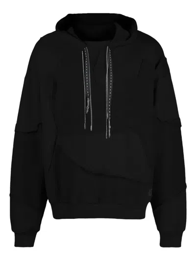 Mostly Heard Rarely Seen Cut Me Up Hoodie In Black