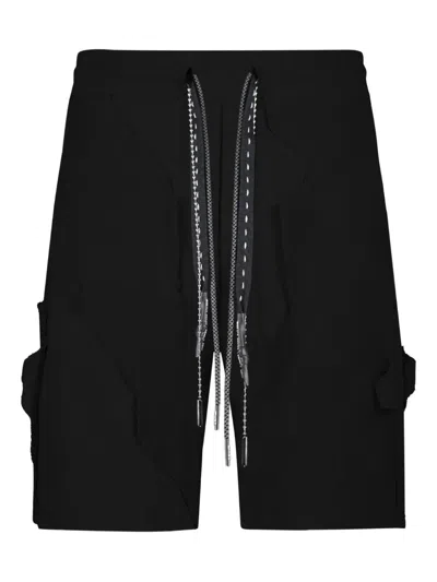 Mostly Heard Rarely Seen Cut Me Up Shorts In Black